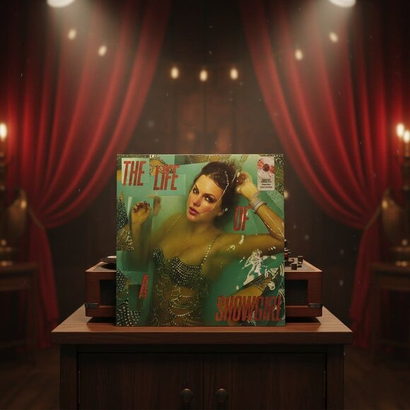 Taylor Swift The Life Of A Showgirl Honestly Wild Transparent Vinyl Album - Picture 2 of 6